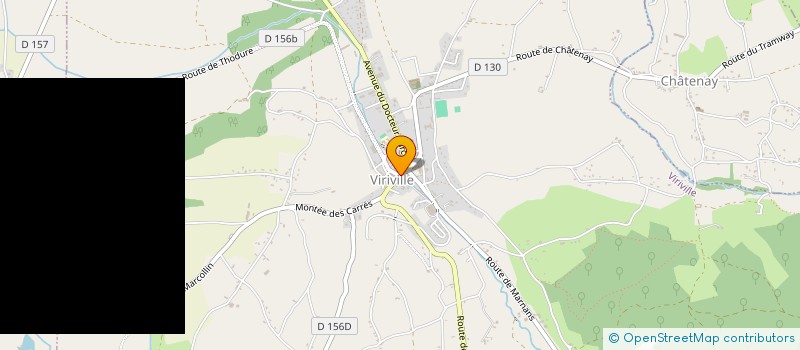 localisation de l'entreprise 538 697 830   VIRIVILLE