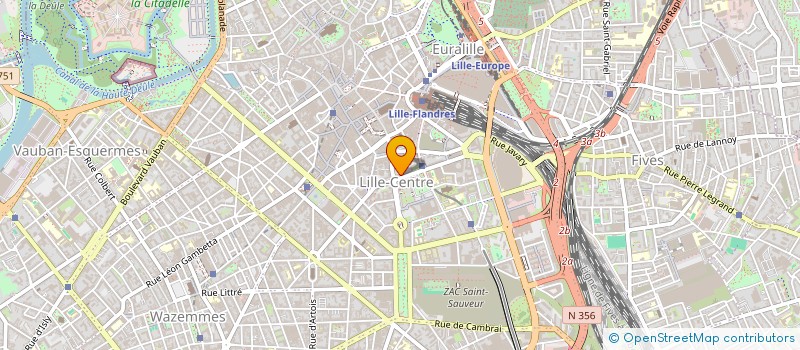 localisation de l'entreprise 538 716 077 à LILLE