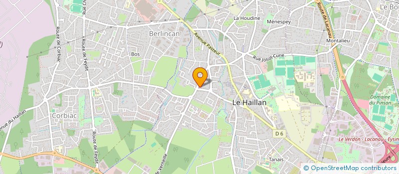 localisation de l'entreprise 538 733 106   VOU