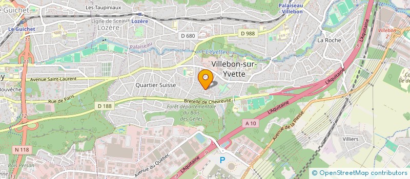 localisation de l'entreprise 538 737 925   SAINT-CYPRIEN