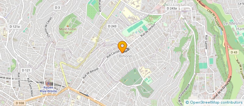 localisation de l'entreprise 538 783 150 à BIHOREL