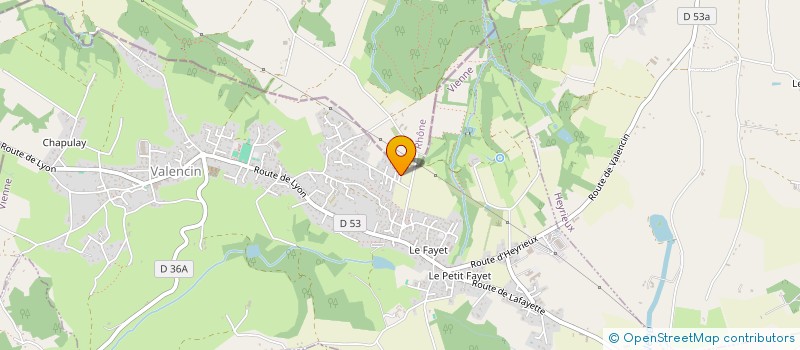 localisation de l'entreprise 538 825 803   HEYRIEUX