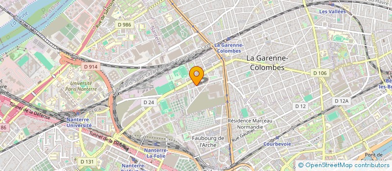 localisation de l'entreprise 538 828 971 à COLOMBES