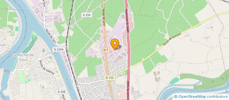 localisation de l'entreprise 538 830 258  à FRONTIGNAN