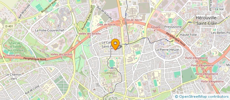 localisation de l'entreprise 538 844 440  à CAEN