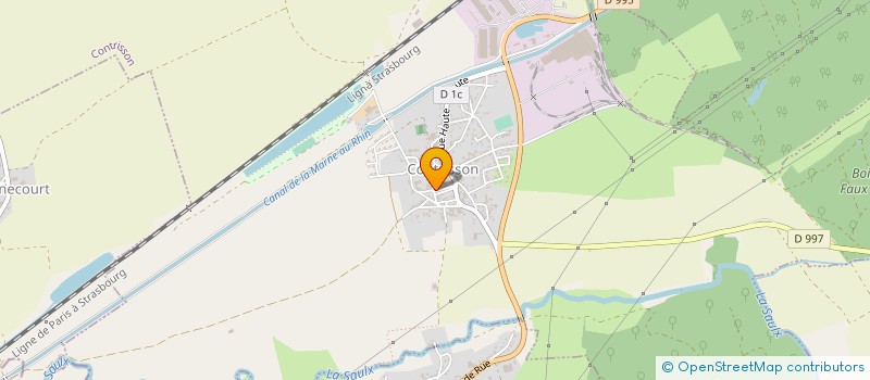 localisation de l'entreprise 538 851 304 à CONTRISSON
