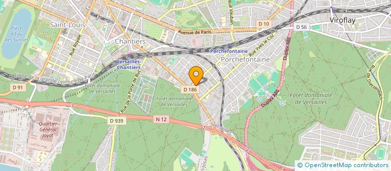 localisation de l'entreprise 538 883 455  à VERSAILLES