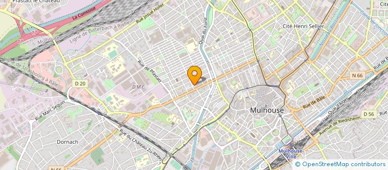 localisation de l'entreprise 538 894 015   MULHOUSE