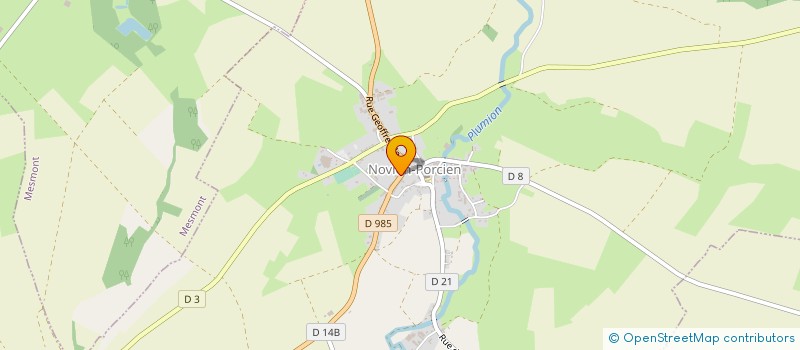 localisation de l'entreprise 538 903 477   CHAUMONT-PORCIEN