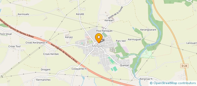 localisation de l'entreprise 538 903 915   CONCARNEAU