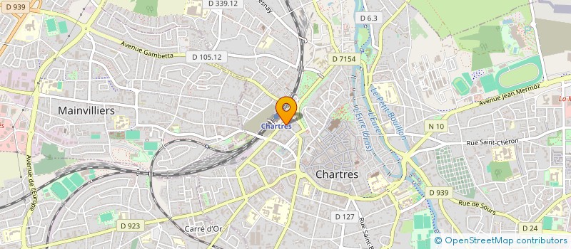 localisation de l'entreprise 538 913 302 à CHARTRES