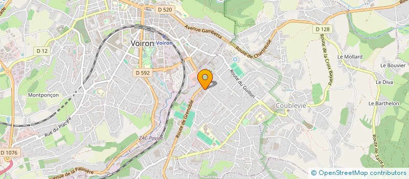 localisation de l'entreprise 538 917 154  à VIENNE