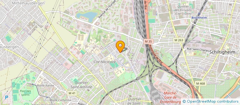 localisation de l'entreprise 538 918 640   SOUFFELWEYERSHEIM