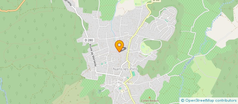 localisation de l'entreprise 538 932 591 à NANS-LES-PINS