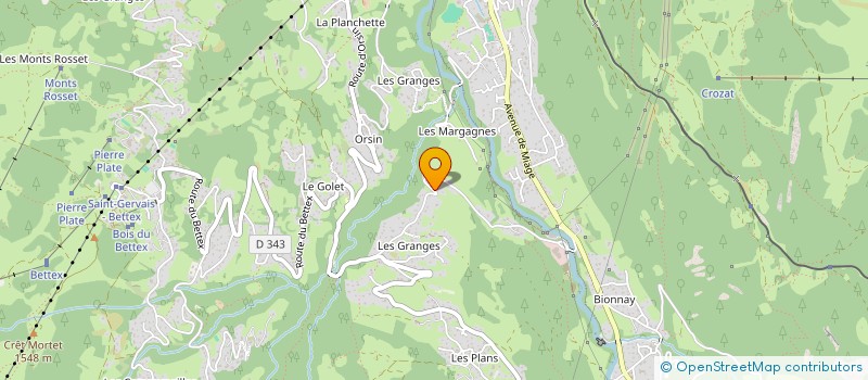 localisation de l'entreprise 538 952 433   SAINT-GERVAIS-LES-BAINS