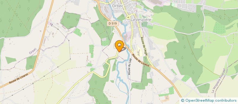 localisation de l'entreprise 538 960 642   LISIEUX