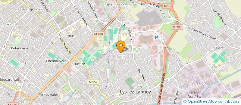 localisation de l'entreprise 538 965 377   VILLENEUVE