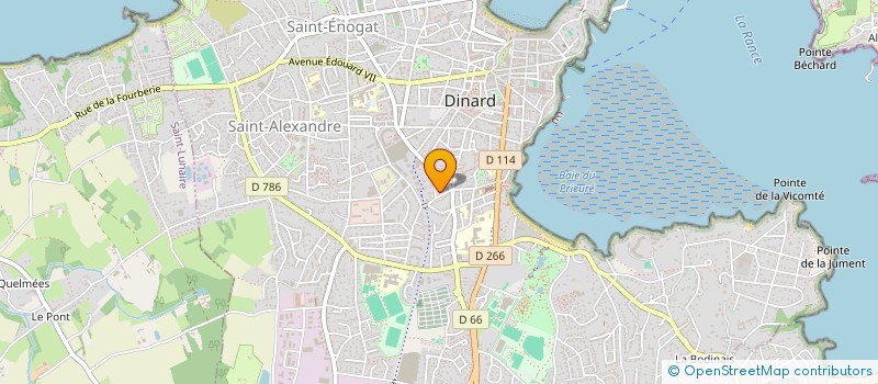 localisation de l'entreprise 538 977 463   DINARD