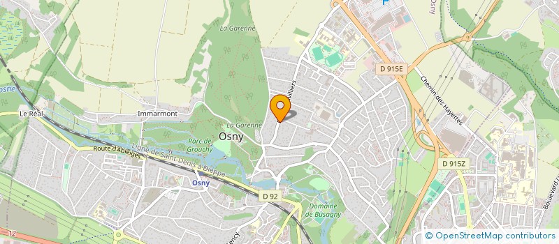 localisation de l'entreprise 538 988 155  à BOIS-COLOMBES