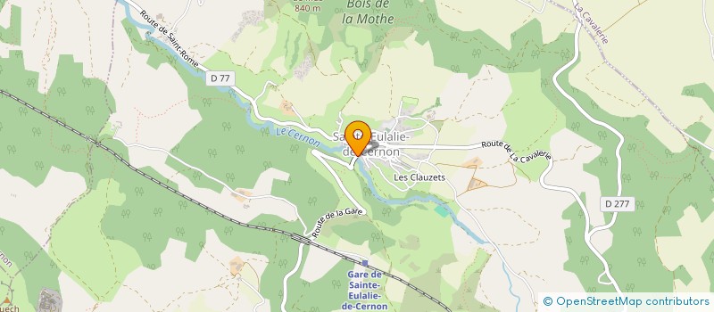 localisation de l'entreprise 538 991 597   SAINTE-EULALIE-DE-CERNON