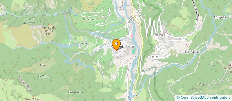 localisation de l'entreprise 539 000 083 à ROQUEBILLIERE
