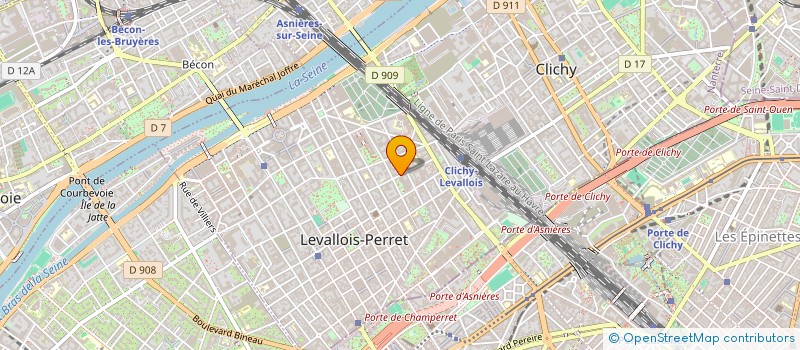 localisation de l'entreprise 539 009 431 à LEVALLOIS-PERRET