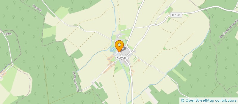 localisation de l'entreprise 539 014 886   POYANS