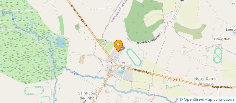 localisation de l'entreprise 539 023 929   MONTREUIL-EN-AUGE