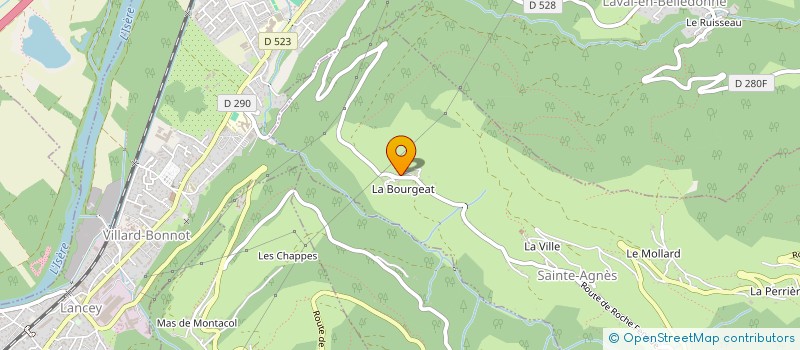 localisation de l'entreprise 539 049 593   LES ADRETS