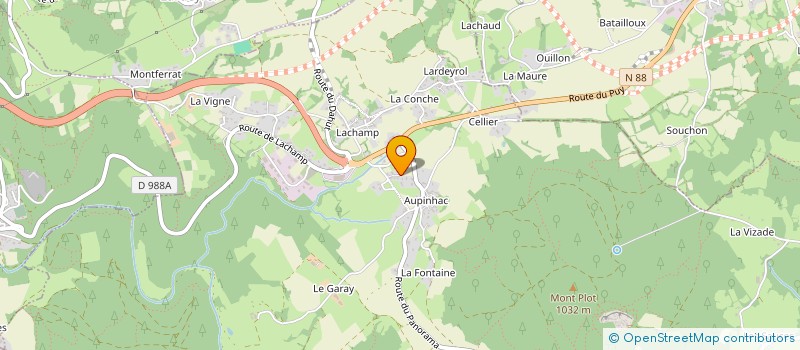 localisation de l'entreprise 539 060 541   SAINT-JULIEN-CHAPTEUIL