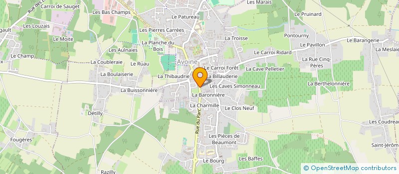 localisation de l'entreprise 539 071 126 à AVOINE