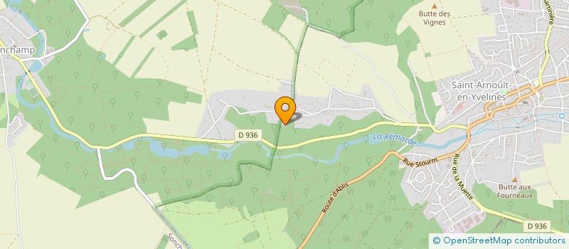 localisation de l'entreprise 539 075 432   SAINT-MARTIN-DE-BRETHENCOURT