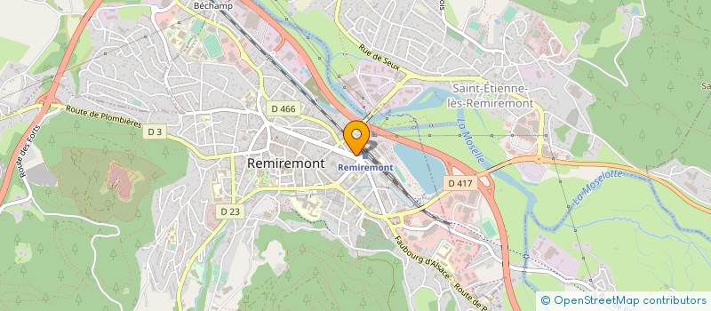 localisation de l'entreprise 539 077 859   REMIREMONT