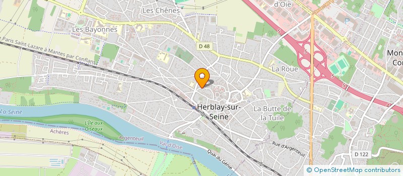 localisation de l'entreprise 539 078 246   HERBLAY-SUR-SEINE