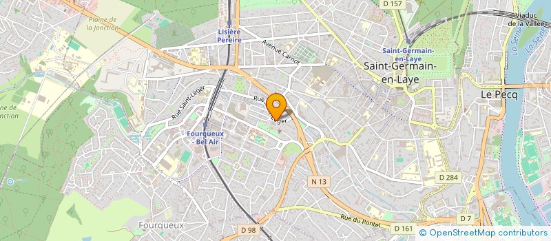 localisation de l'entreprise 539 083 782   SAINT-GERMAIN-EN-LAYE