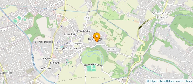 localisation de l'entreprise 539 102 236   LAUNAGUET