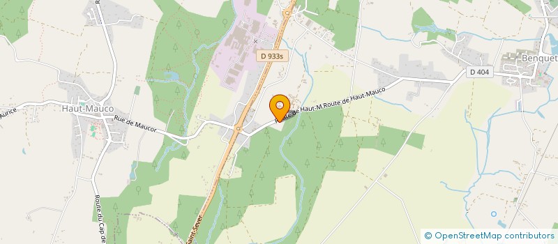 localisation de l'entreprise 539 107 003   SAINT-SEVER