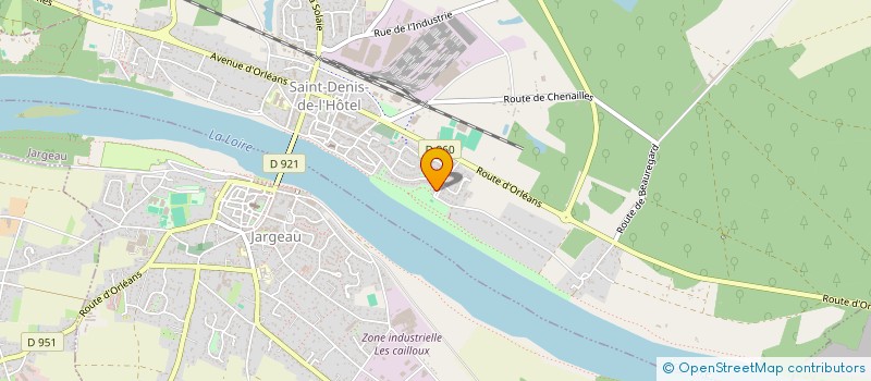 localisation de l'entreprise 539 124 974 à SAINT-DENIS-DE-L'HOTEL