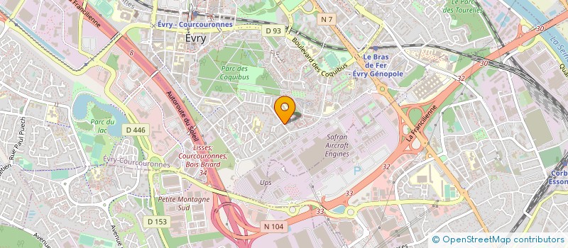 localisation de l'entreprise 539 126 722   AUBERVILLIERS