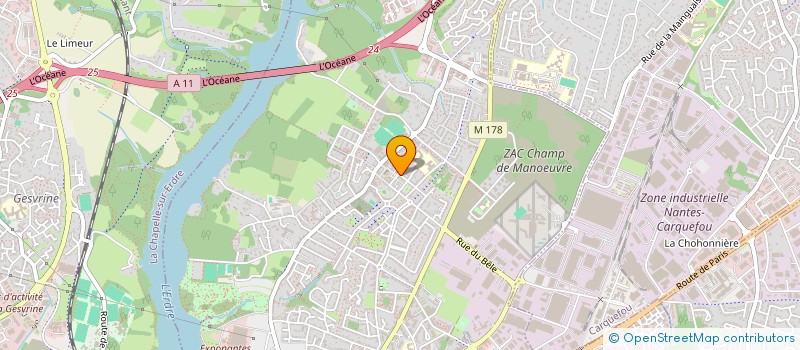 localisation de l'entreprise 539 158 360 à NANTES