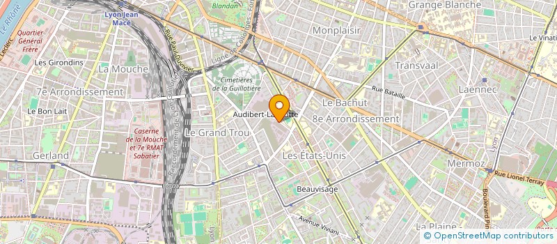 localisation de l'entreprise 539 172 072 à MIRIBEL