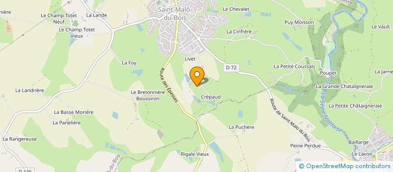 localisation de l'entreprise 539 191 395   SAINT-MALO-DU-BOIS