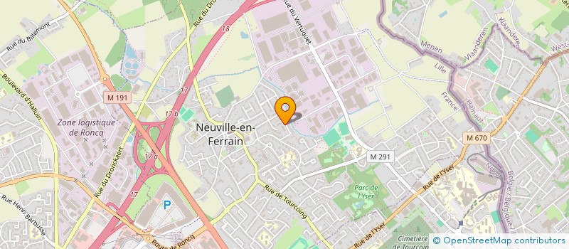 localisation de l'entreprise 539 193 151   NEUVILLE-EN-FERRAIN