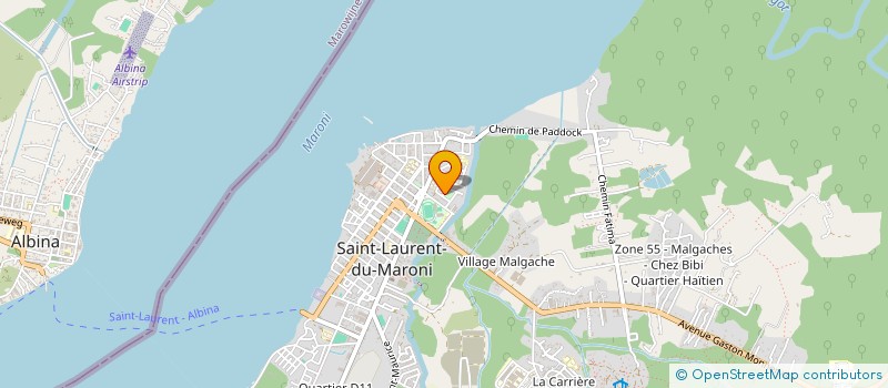 localisation de l'entreprise 539 198 556   SAINT-LAURENT-DU-MARONI