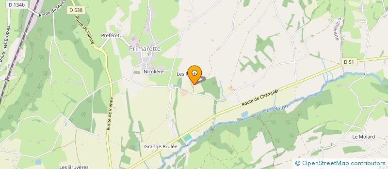 localisation de l'entreprise 539 203 554   PRIMARETTE