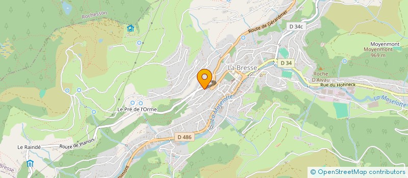 localisation de l'entreprise 539 212 068   SAULXURES-SUR-MOSELOTTE