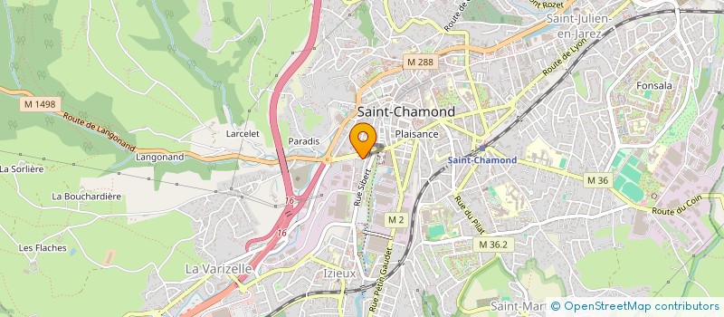 localisation de l'entreprise 539 263 160 à SAINT-GENEST-LERPT