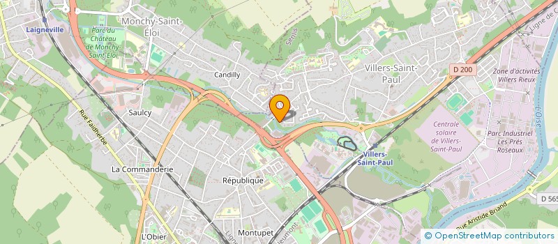 localisation de l'entreprise 539 273 581   LAIGNEVILLE