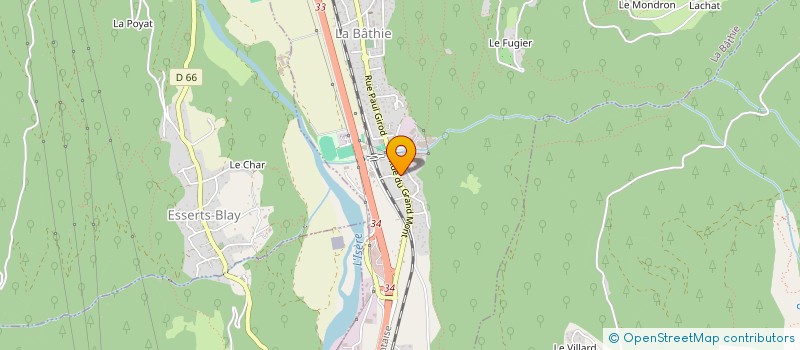 localisation de l'entreprise 539 295 303   LA BATHIE