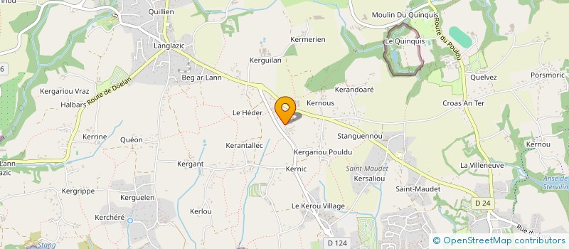 localisation de l'entreprise 539 296 962   CLOHARS-CARNOET